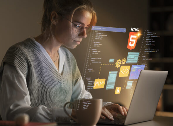 medium-shot-woman-working-laptop